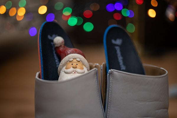 Stiefel mit pedavit Einlagen zum Nikolaus