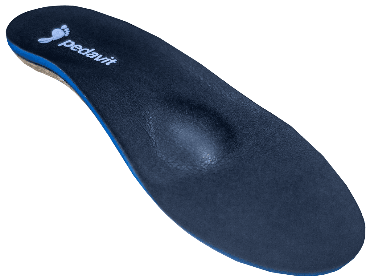 pedavit Business stützende Einlage für schmale Schuhe Ansicht Vorderansicht
